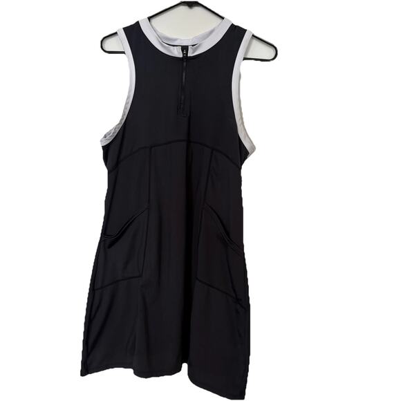 Willit‎ Black Racerback Athletic Dress Size XL Pockets Mesh Golf Tennis Stretch - Picture 1 of 10